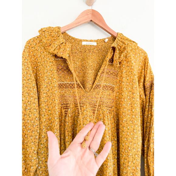 DÔEN | DOEN | Cordelia Dress in Sunsoaked Foothills | Sz S - Picture 6 of 14